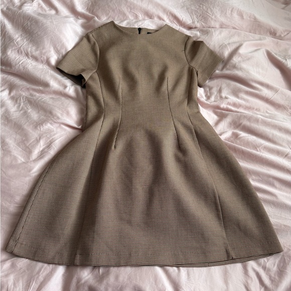 Zara Dresses & Skirts - Zara Tan Mini Dress